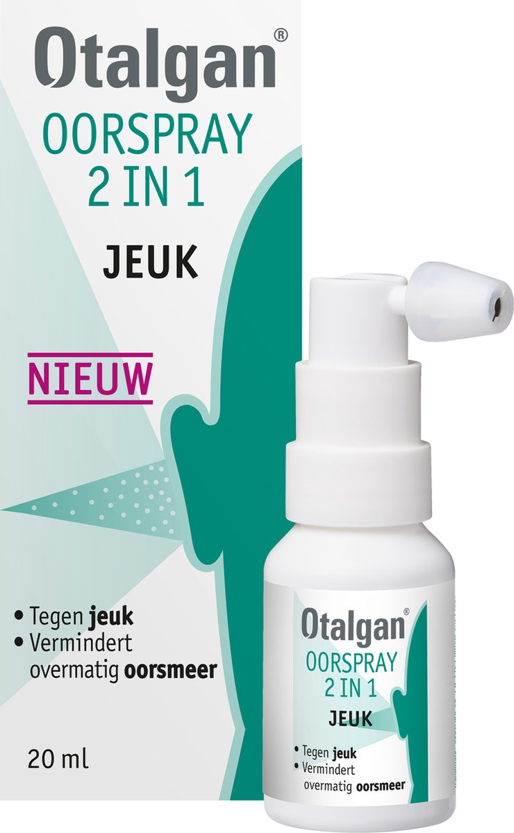 Goedkoopste Otalgan Oorspray 2in1 - Vermindert jeuk in oor - 1 stuk