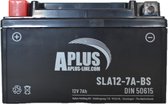 A-PLUS sla accu - 12V 7Ah (ytx7a) -onderhoudsvrij