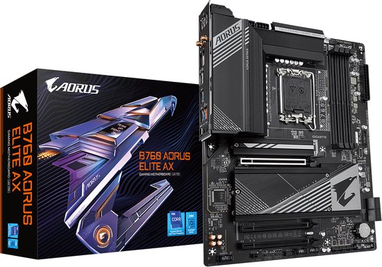 Motherboard Gigabyte B760 AORUS ELITE AX (rev. 1.0) Intel LGA 1700