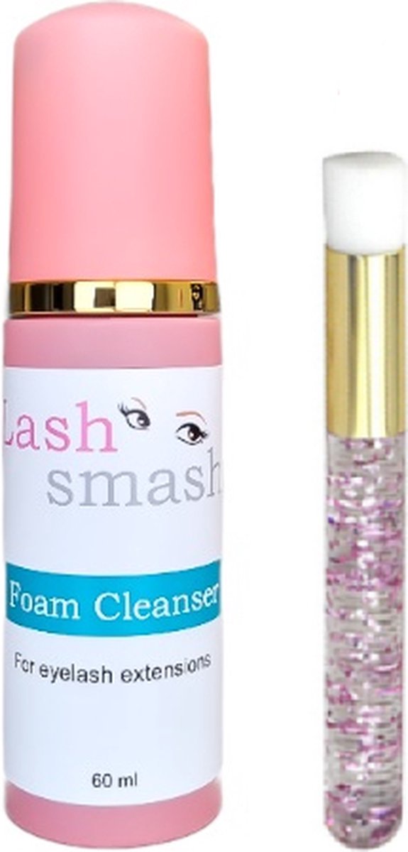 Lash Foam Cleanser 70ml, parabeen vrij, mild en onmisbaar in gebruik