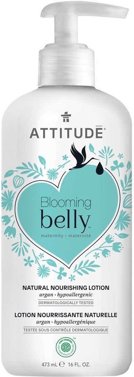 Attitude - Blooming Belly Natural Nourishing Lotion - 473ml
