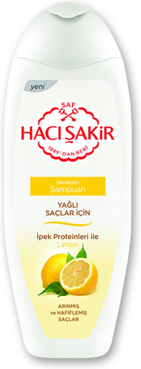 Haci Sakir Shampoo Citroen 500 ml