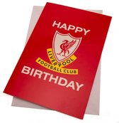 Liverpool Birthday Card Liverbird
