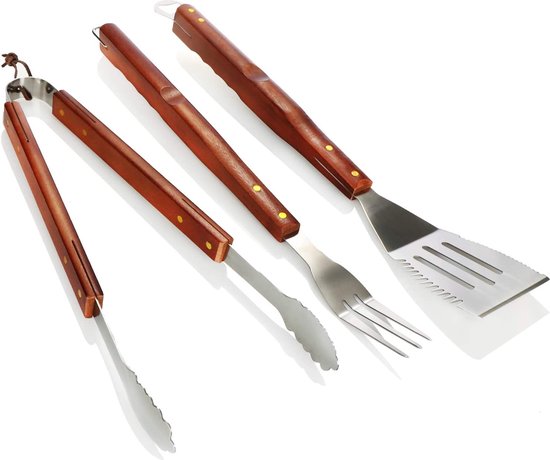 VDISRR Barbecuebestek, 2-delig, hoogwaardig grillbestek, bevat VDISRR Barbecuebestek, 2-delig, hoogwaardig grillbestek, bevat