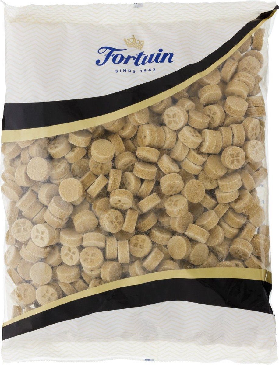 Fortuin - Salmiakpastilles - Snoep - Keelsnoepjes - Verzachtende keel - Snoepgoed - Hoestpastilles - Drop - Voor de hoest