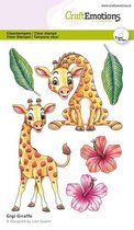 Clearstamps A6 - Gigi giraffe Lian Qualm