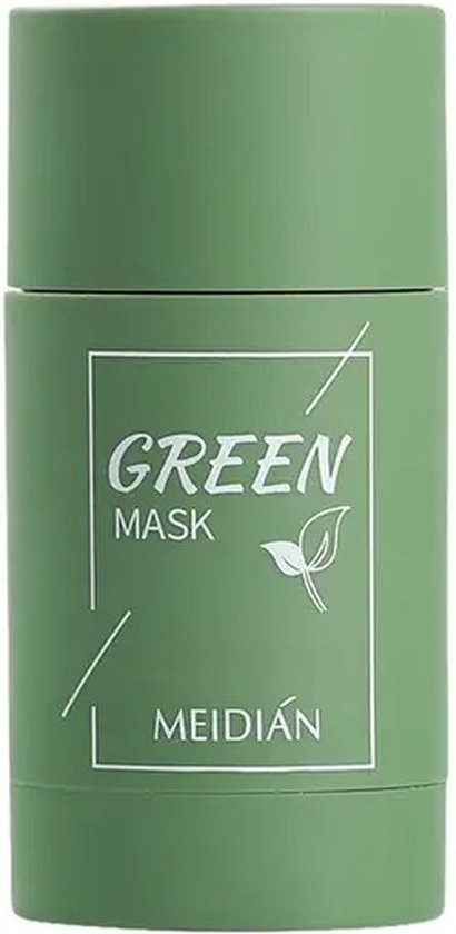 Green Mask Stick - Gezichtsmasker - Groene Thee - Huidverzorging - Hydraterend - Kleimasker - Merkloos