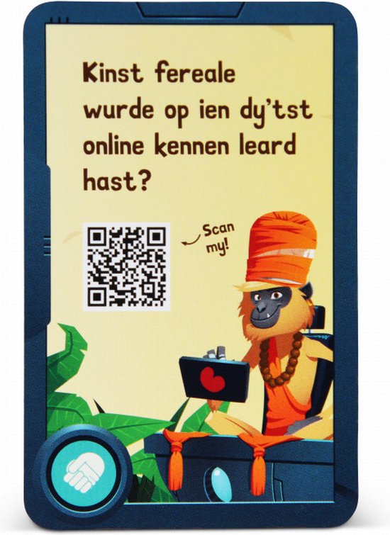 Thumbnail van een extra afbeelding van het spel Mediajungle sociale media kletskaarten Frysktalig