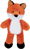 Vos (Oranje/Wit) Pluche Knuffel 45 cm {Speelgoed Knuffeldier Knuffelbeest voor kinderen jongens meisjes | Dog Fox Animal Plush Toy | Dierentuin Dieren}