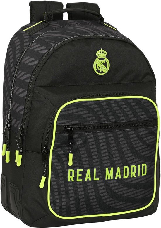 Hy-Pro Officiële Real Madrid Rugzak – Lichtgewicht – Verstelbare Banden – Perfect Cadeau Voor Voetbalfans