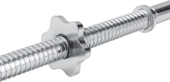 Metalen Halterstang / Halterset - 60 Kg - Incl. schroefsluitingen