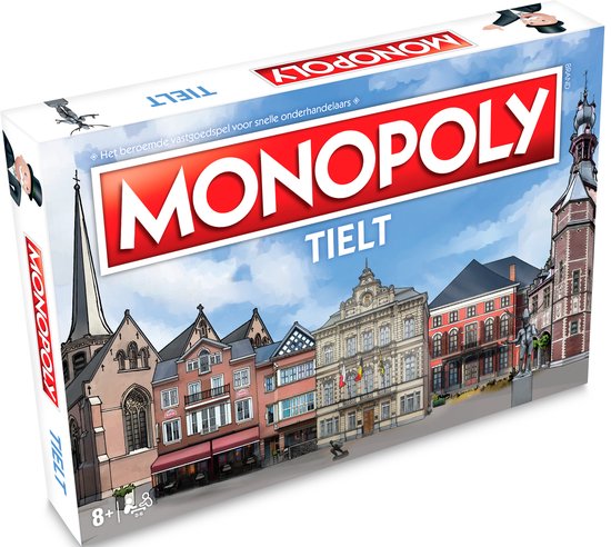 Monopoly Tielt - Gezelschapsspel - Min leeftijd 8 jaar - 2 tot 6 spelers
