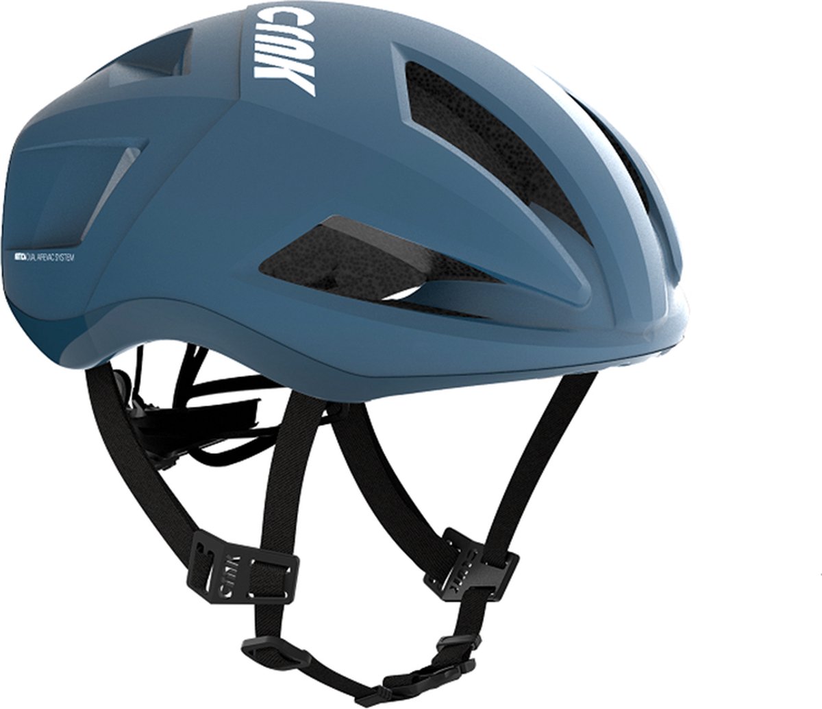 CRNK - Fietshelm Artica - CRNK Z Premium Line - Comfortabele fietshelm door memory foam - Reflekterend - Blauw - Maat L