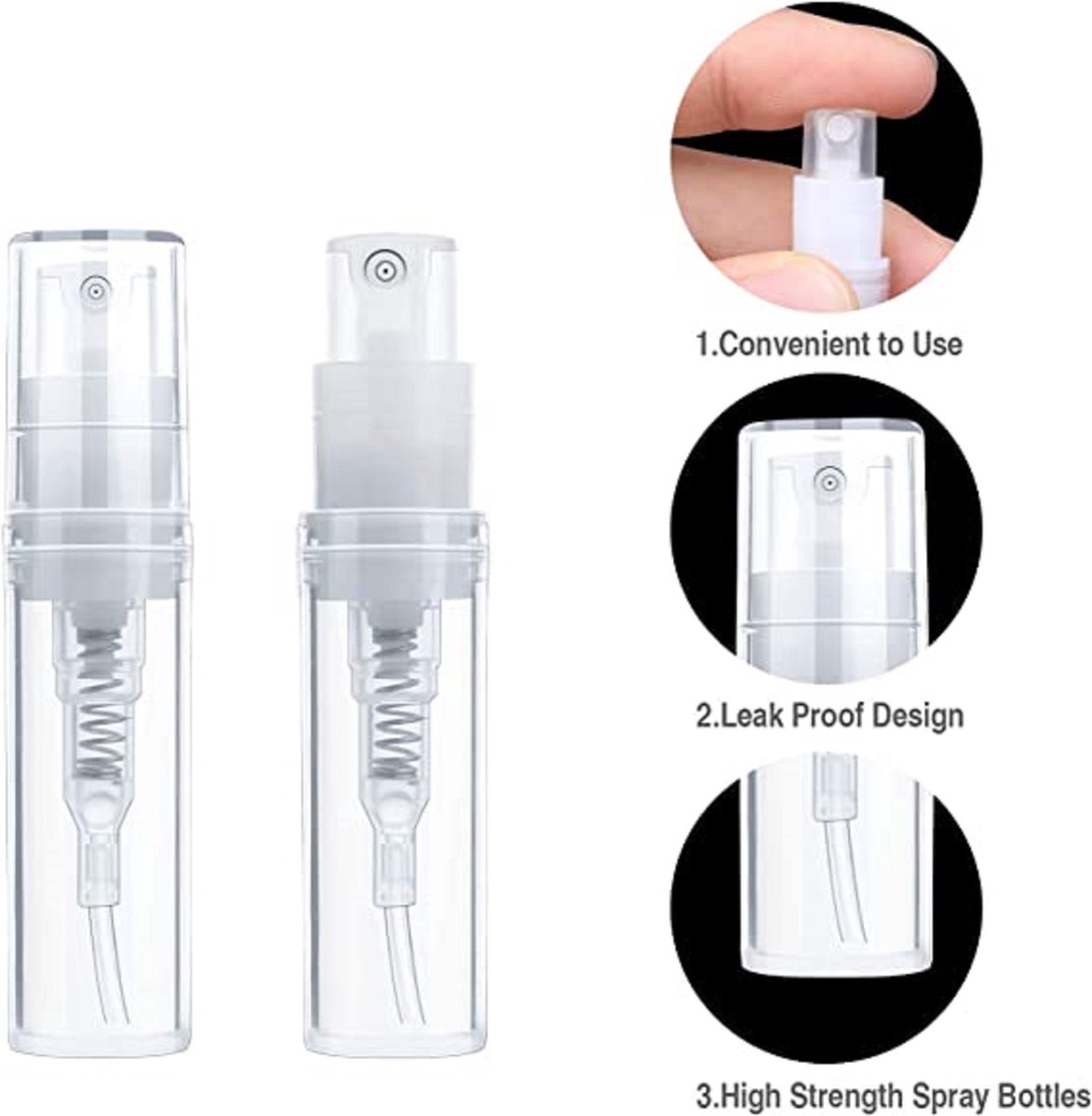 LIUJUAN Vaporisateur Flacon Pulvérisateur Brume Fine Flacon