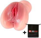 Quick Relief Candy™ - Masturbator - Pocket Pussy - Realistische 2 in 1 Vagina en Anus - Sex Toy voor Mannen - Roze