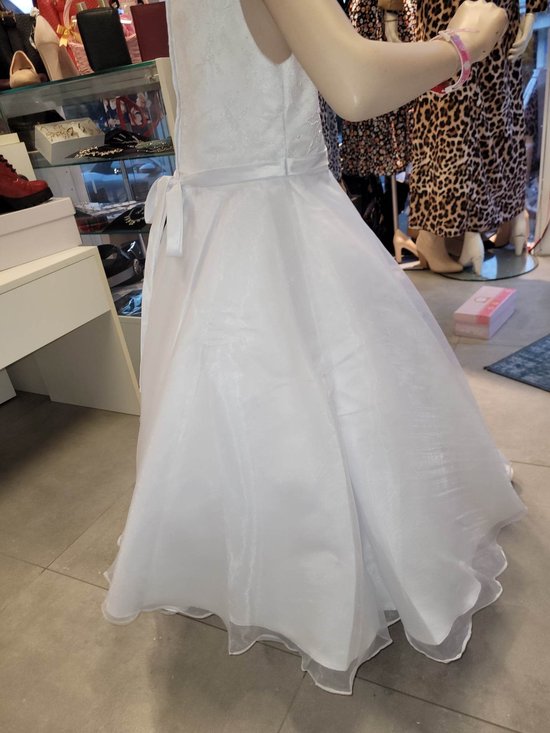 Robe de communion exclusive fille blanche 8 ans bol