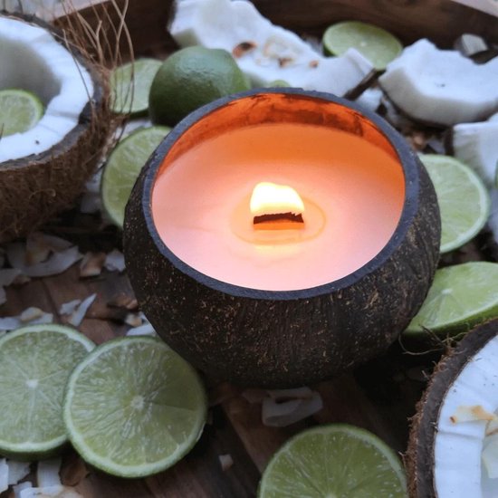 Kokosnoot Kaars - Geur Coconut Lime