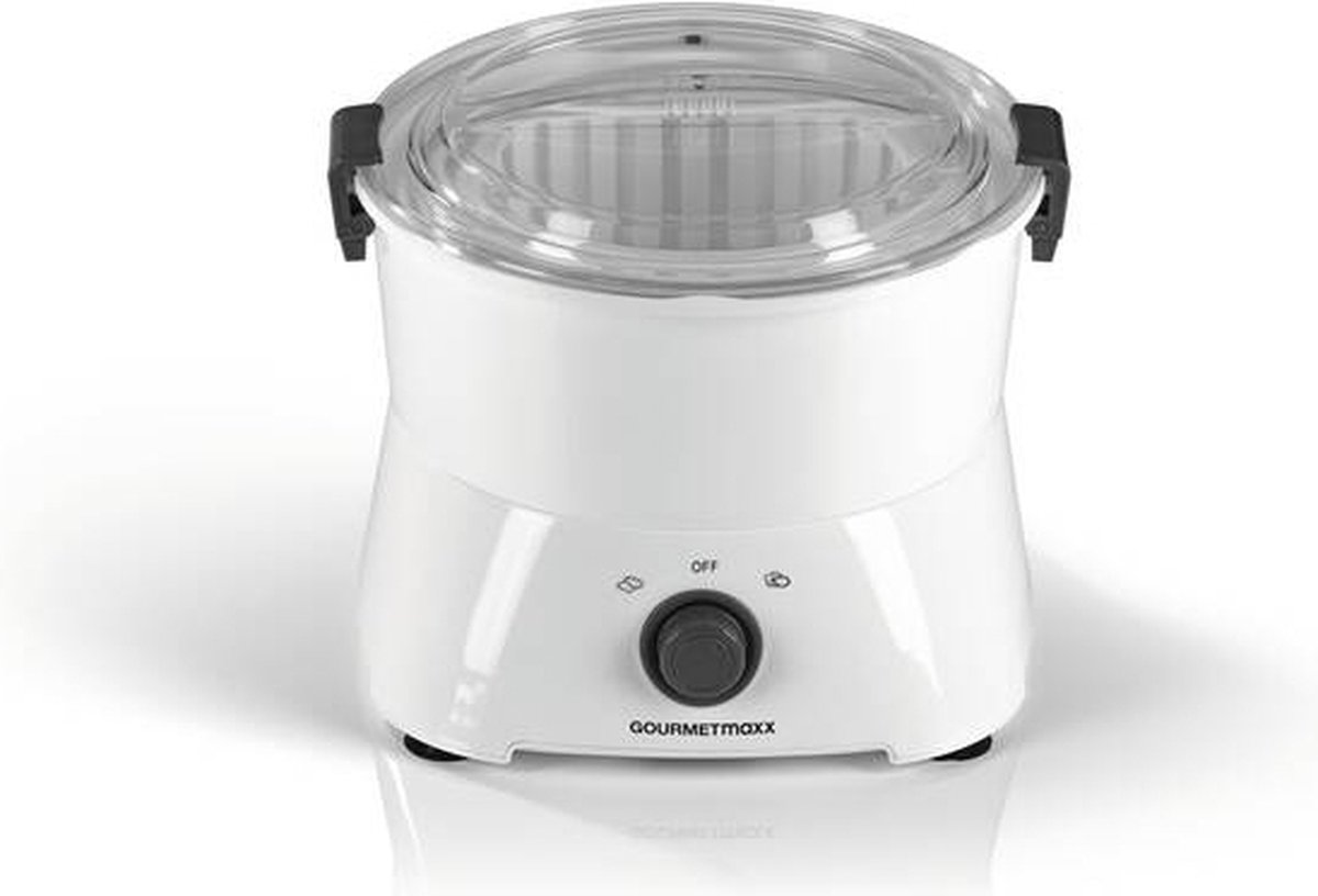 Gourmet Maxx Éplucheur de pommes de terre électrique 2en1, 85 Watt