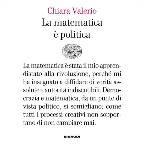 La matematica è politica - cover
