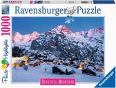 Ravensburger Puzzel Berner Oberland, MÃ¼rren - Legpuzzel- 1000 stukjes