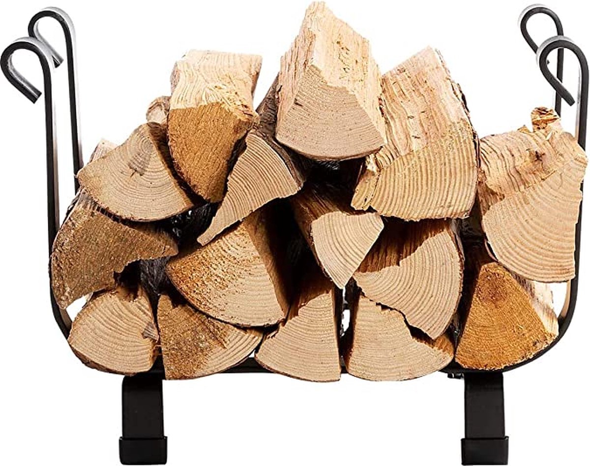 Firewood Rack haardhoutrek \ haardbestek brandhoutrek \ fireplace cutlery firewood rack