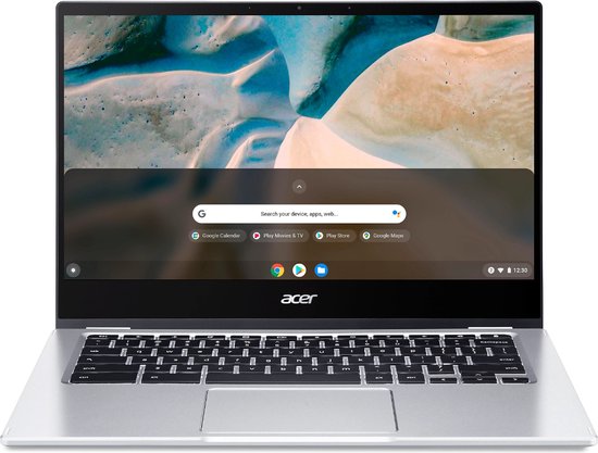 1. Uitzonderlijk 16:10 beeldscherm met robuuste batterijduur: Acer Chromebook Spin 514 (2022)