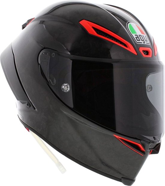 Casque Moto AGV Pista GP RR Ghiaccio Mono Silver Carbon - Modèle 2206 - NEUF Avec étiquettes