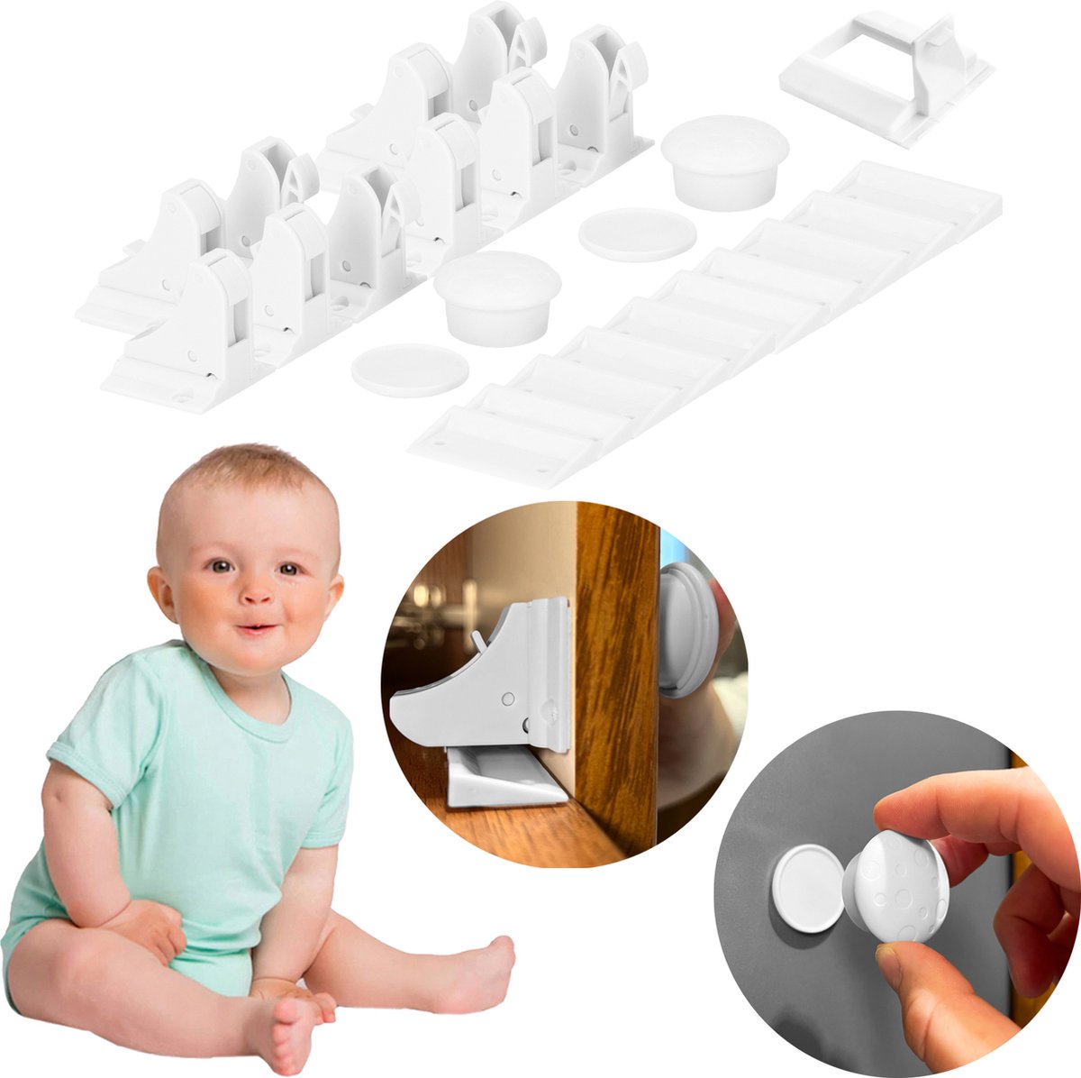 Dreambaby kit de sécurité pour bébé 5 en 1 pour les voyages en