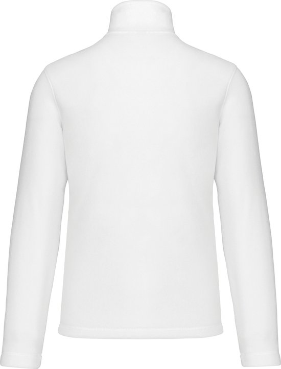 Fleecevest 'Enzo' met ritskraag merk Kariban maat 3XL White