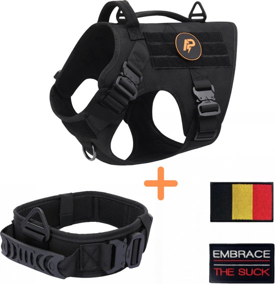 Always Prepared © Pro K9 Hondentuig Anti trek Y tuig Halsband hond Middel en... bol