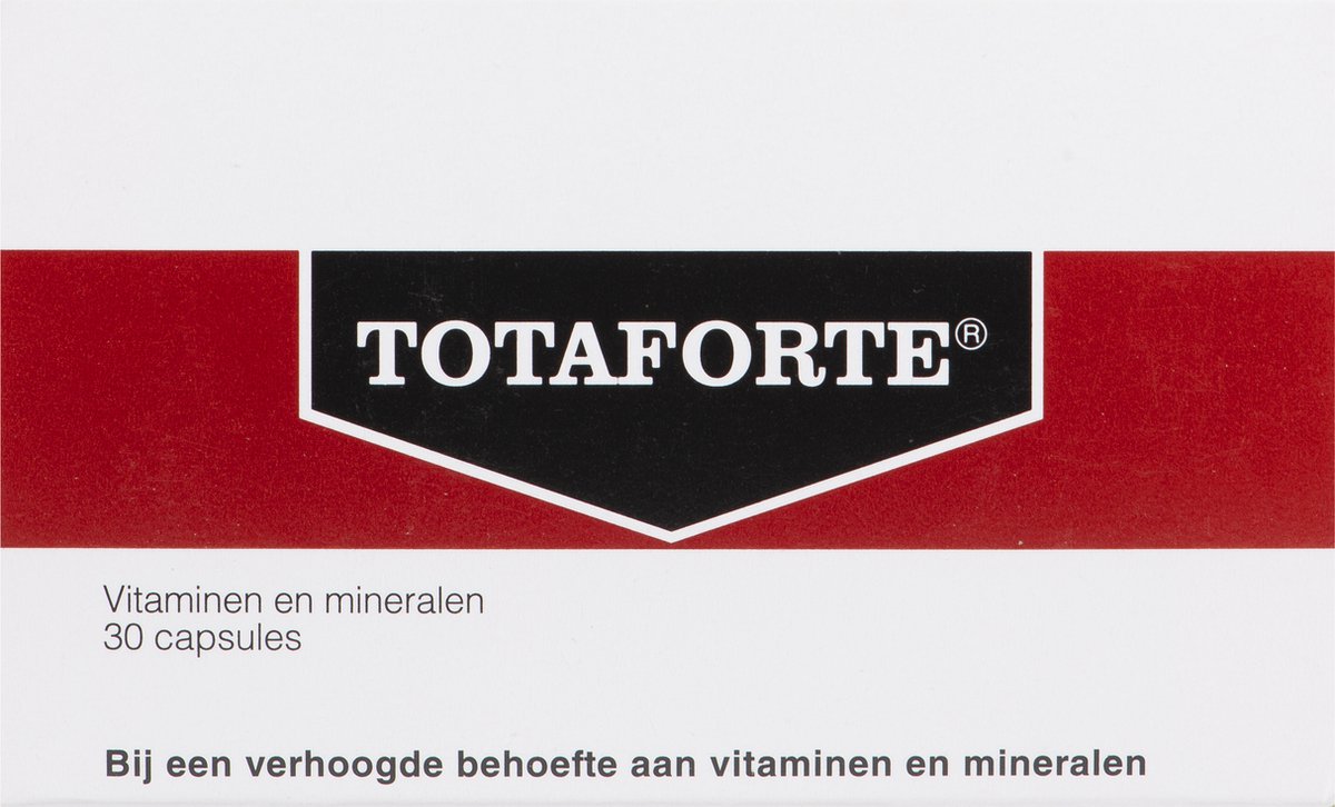 Goedkoopste Totaforte Vitaminen en Mineralen - 30 capsules