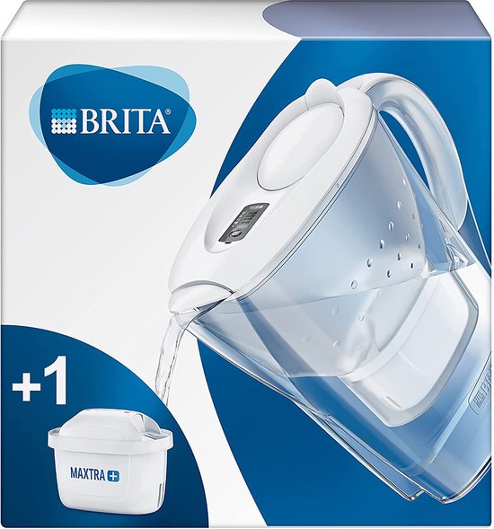 Brita - Waterfilterkan Marella Wit 1 Maxtra Filterpatroon 2,4LT