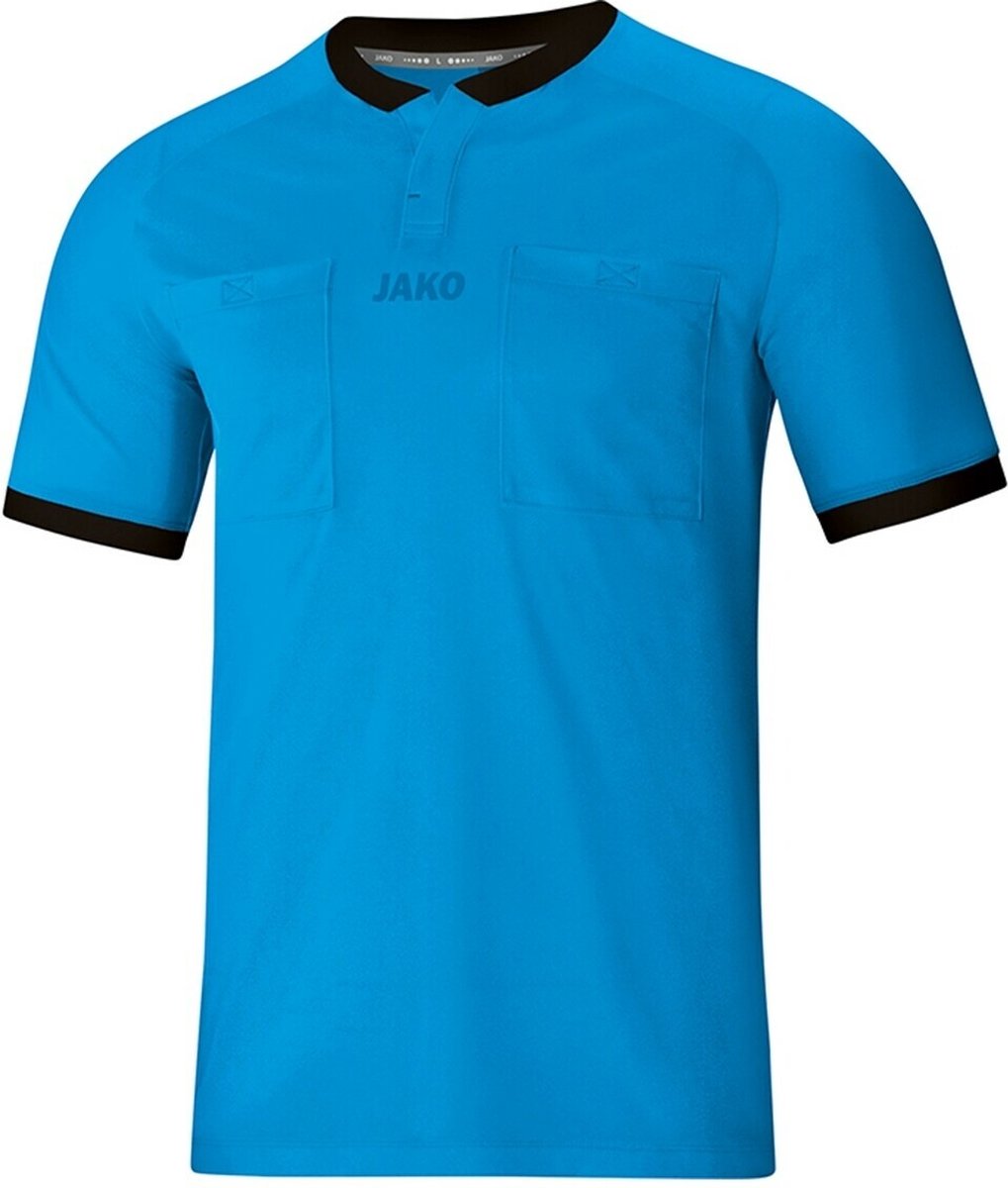Jako - Referee Jersey S/S - Scheidsrechtershirt KM - S - Blauw