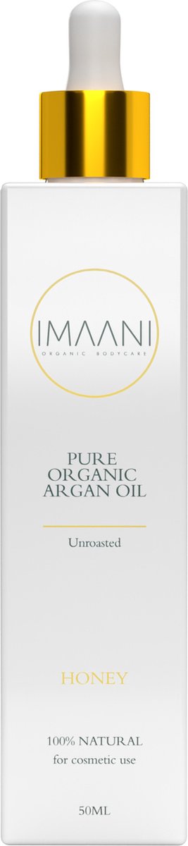 IMAANI - Argan Lichaam olie met honing - Vitamine E - Niet vettig - Anti rimpels - zeer voedzaam