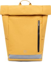 Lefrik Reflective Roll Rolltop Laptop Backpack - Eco Friendly - Matériau recyclé - 15,6 pouces - New Mustard