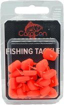Pop Up Corn Stoppers - Rood - 20 stuks - Plastic Aas Fake Food - Drijvende mais - Karper vissen