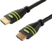 Techly Câble HDMI-A / HDMI-A HDMI de 10 m HDMI Type A (Standard) Noir