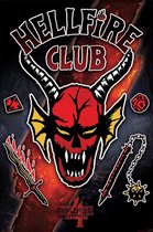Poster Stranger Things 4 Hellfire Club Emblem Rift 61x91,5cm