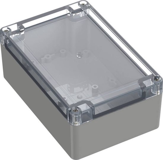 TRU COMPONENTS TC-9065616 Industriële Behuizing 122 X 120 X 55 ABS Grijs Wit 1 Stuk TRU COMPONENTS TC-9065616 Industriële Behuizing 122 X 120 X 55 ABS Grijs Wit 1 Stuk