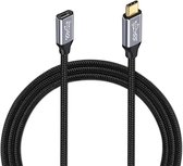 NÖRDIC USBC-N1145 - Câble d'extension USB-C Superfast 3m - 5Gb/s - Power 60W - 4K60Hz - Zwart