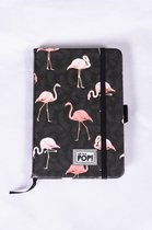 Oh My Pop dagboek flamingo - dagboek - flamingo - diary - zwart