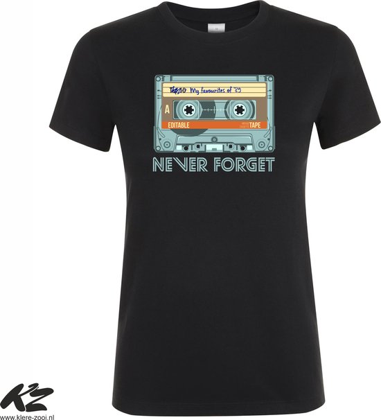 Klere-Zooi - Never Forget - Dames T-Shirt - 4XL