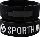 Sporthub Lifting Belt Zwart - Leverbelt - Powerlifting Riem - Bodybuilding - Large