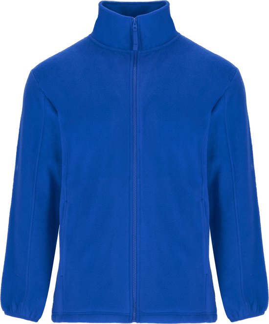 Kobalt Blauw Fleece unisex vest Roly Artic maat S
