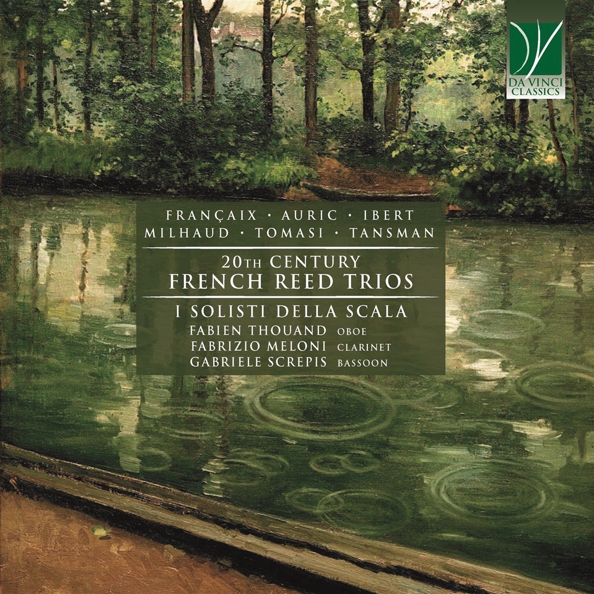 Fabien Thouand, Fabrizio Meloni, Gabriele Screpis - 20th Century French Reed Trios (CD)