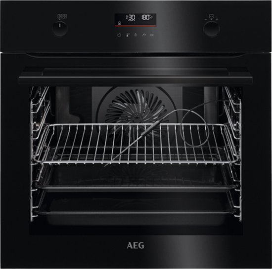 AEG BPK556260B 71 l - Pyrolyse hetelucht oven met stoomondersteuning - Zwart