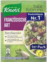 Knorr salade bekroning 5-pack Franse stijl - zak van 40 g