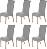Housses de siège de chaises, élastiques, modernes, amovibles, lavables, pour chaises de salle à manger, 6 pièces