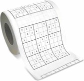 MikaMax Sudoku WC Papier -  Sudoku - Iedervel een andere Sudoku - Toiletpapier - Puzzels - Puzzel