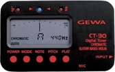 Gewa CT30 - Chromatische tuner - Chromaat - oa. gitaar / Bass / Viool/ blaasinstrumenten - Universeel inzetbaar - Kwaliteit